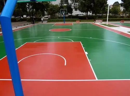 宜昌球场地面翻新,裂缝修重要性